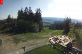 Výstup lanovky Lipno Express