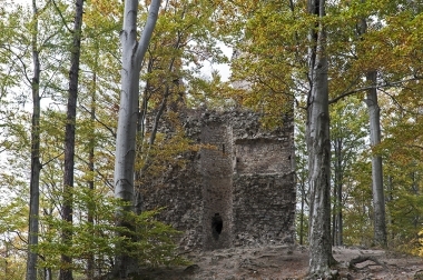 Kaltenštejn – zřícenina hradu